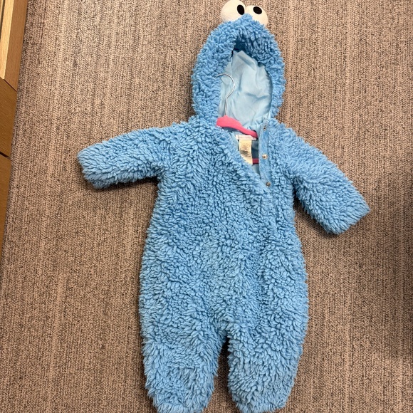 Cookie Monster Baby Costume Pottery Barn Kids Size 6 - 12M - Picture 1 of 3